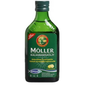 Меллер рыбий жир 250мл лимонный вкус