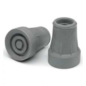Насадка д/тростей костылей 19мм. серый /арт.10030/gr/