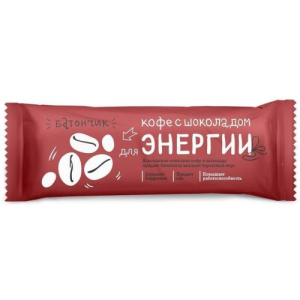 Леовит биоинновации батончик д/энергии кофе + шок. 25г.