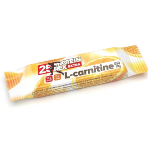 Протеинрекс батончик протеин, л-карнитин, апельсин 40г.