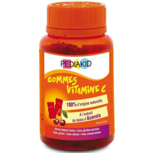 Унитекс педиакид гамми пастилки желейные №60 мишки витамин с