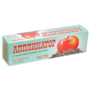 Иппликатор кузнецова игольчат.№70 игл (аппликатор) /элтиз/