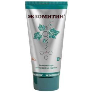 Экзомитин гидрогель 50мл регенерир. антиоксидант.
