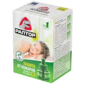 Раптор защита от комаров жидкость 60 ночей