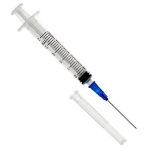 Сфм шприц одноразовый стерильный с иглой 3мл 3-х комп 23g 0,6х30мм