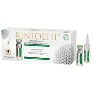 Ринфолтил сыворотка липосомная 160мг №30 п/выпаден. волос и интенс. роста [rinfoltil]