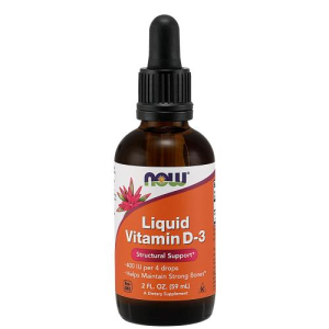 Нау витамин д3 капли 400ме 59мл д/детей бад