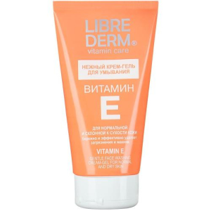 Либридерм витамин е крем-гель для умывания 150мл нежный