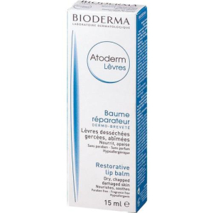Биодерма атодерм бальзам для губ 15мл