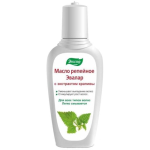 Эвалар репейное масло 100мл экстракт крапивы