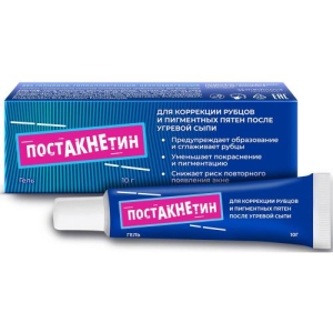 Постакнетин гель 10г