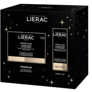 Лиерак премиум набор (крем бархатистый 50м + крем д/конт глаз 15мл)