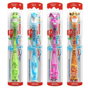 Аквафреш зубная щетка детская мои молочные зубки 3-5 лет