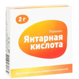 Янтарная кислота порошок 2000мг №1 Янтарная кислота порошок 2000мг №1