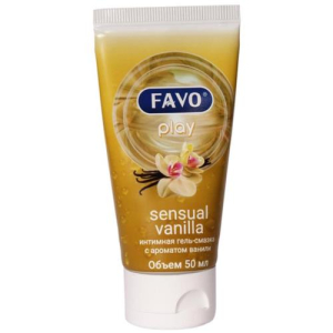 Фаво гель-смазка чувственная ваниль 50мл. /бергус/