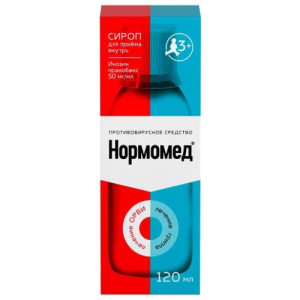 Нормомед сироп 50мг/мл 120мл в комплекте с мерным стаканчиком