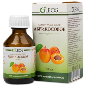Олеос масло косметическое 30мл абрикосовое