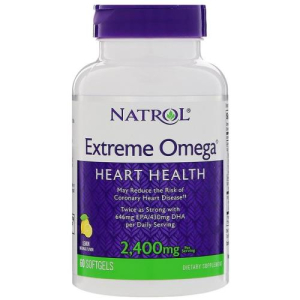 Натрол экстрим омега капсулы 2400мг 1803,75мг №60 бад