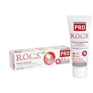 Рокс про зубная паста 74г gum care antiplaque