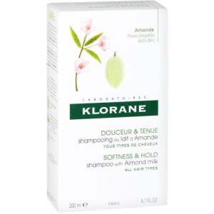 Клоран шампунь 200мл молочко миндаля д/тонких волос