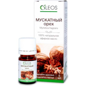 Олеос масло эфирное 5мл мускатный орех