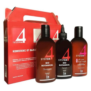Сим система 4 комплекс набор стандарт (шампунь 250мл + маска 150мл + сыворотка 150мл)