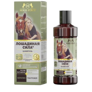 Лошадиная сила шампунь 250мл д/роста волос кератин + пантенол