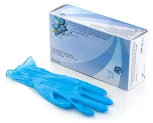 Топ глав перчатки диагностические нитриловые нестерильные неопудренные №2 (1 пара) текст р xl голубые