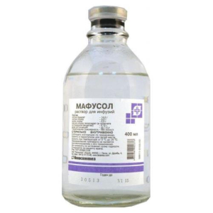 Мафусол раствор для инфузий 400мл №12