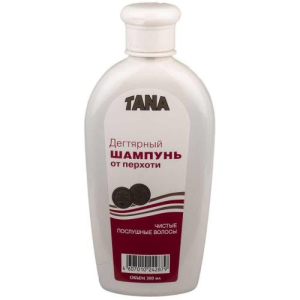 Тана шампунь 300мл дегтярный
