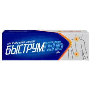 Быструмгель гель для наружного применения 2.5% 100г