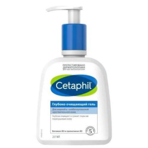 Сетафил гель для лица 237мл глубоко очищающий д/жирн комб чувст кожи
