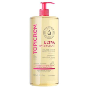 Топикрем ультра-увлажн масло для душа 1000мл