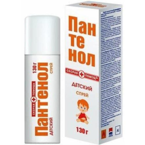 Скорая помощь пантенол детск. спрей 130мл. /квад/