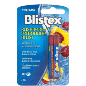 Блистекс бальзам для губ 4,25г малина + лимонад