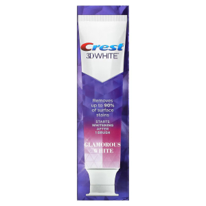Крест 3д уайт зубная паста 107г advanced glamorous white