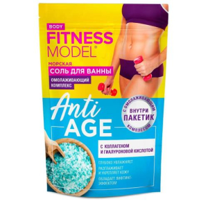 Фитнесс модель набор (омолаж. комплекс 30г +соль д/ванны морская anti-age 500г)  [fitness model]
