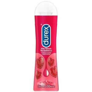 Дюрекс плей гель-смазка лубрикант 100мл аромат клубники