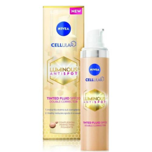 Нивея крем-флюид 40мл luminous630 тональный spf-20 /арт 94139/