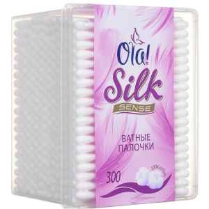 Ола силк сенс палочки ватные №300 коттон