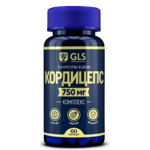 Джи эл эс кордицепс комплекс капсулы №60 бад