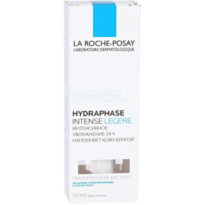 Ля рош-позе гидрафаз интенс лежер средство 50мл увлажн д/норм/комбин кожи