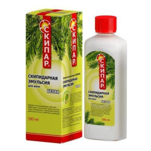 Скипар эмульсия для ванн 500мл скипидарная белая