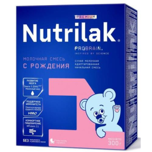 Нутрилак премиум 1 смесь молочная сухая 300г 0-6мес  [nutrilak premium 1]