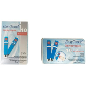 Изи тач тест-полоска №10 холестерин