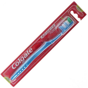 Колгейт зубная щетка классика плюс средняя