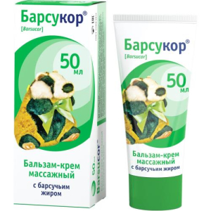 Барсукор бальзам-крем 50мл массажный