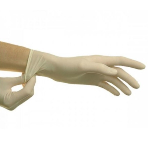 Перчатки смотровые латексные стерильные р.l