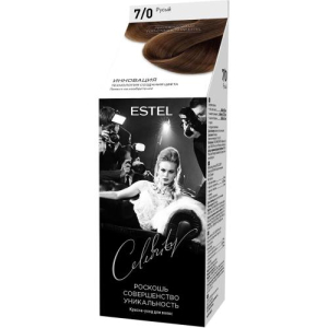 Эстель селебрити крем-краска для волос 140мл т.7/0 русый
