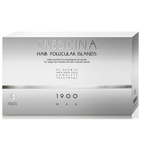 Кресцина фоликуляр исланд 1900 комплекс д/мужчин лосьон (д/стимул роста волос №10 + п/выпад волос №10)